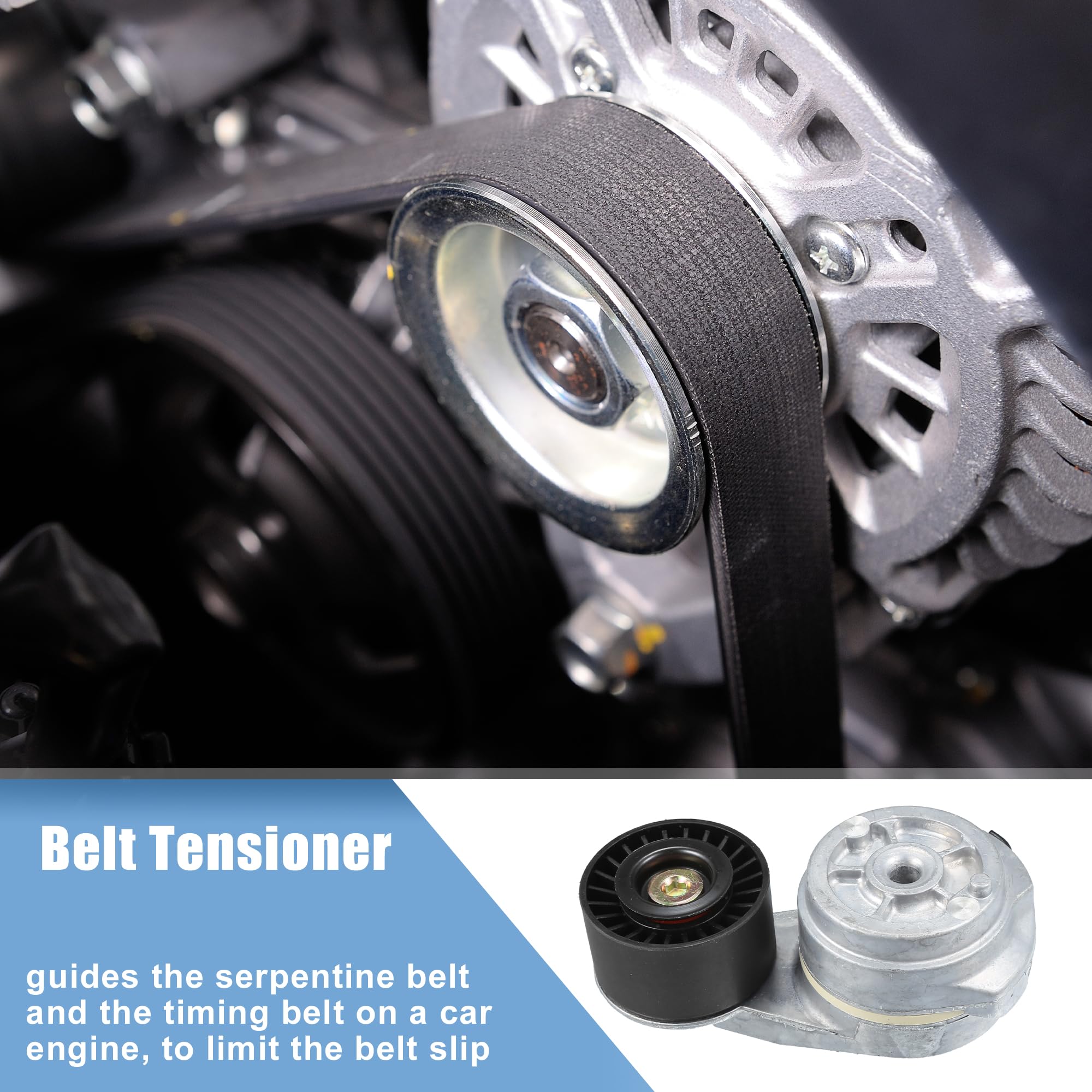 QUARKZMAN Polea Tensora De Correa De Motor Para Ram 2500 6.7 2011-2024 No.5086958Aa