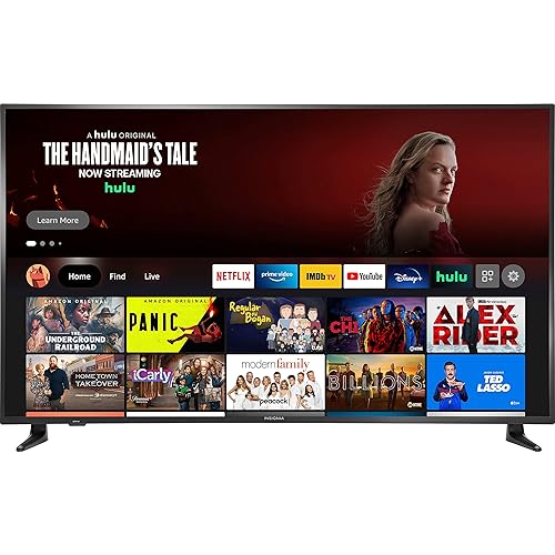 INSIGNIA 65-inch Class F30 Series LED 4K UHD Smart Fire TV (NS-65DF710NA21, 2020 Model)