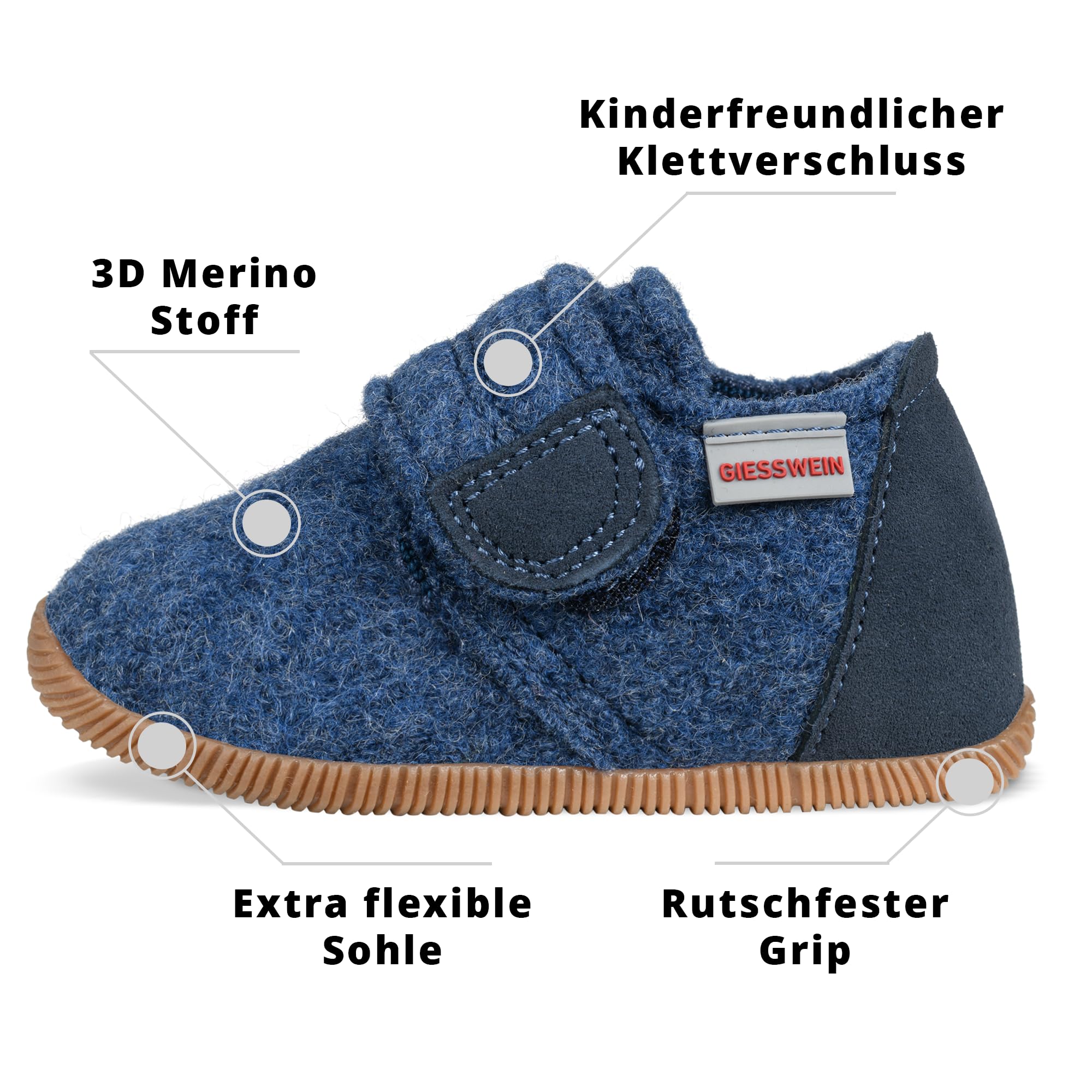 Giesswein Oberstauffen Pantuflas Nino Beige Pantuflas Shoes