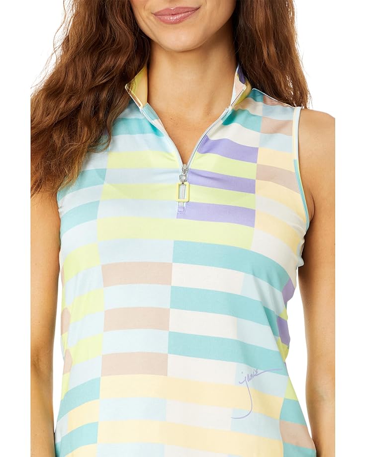 Jamie Sadock Blocks Sleeveless Top - #3 of 4