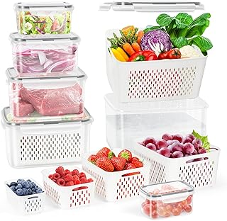 Fruit Storage Containers with Colander