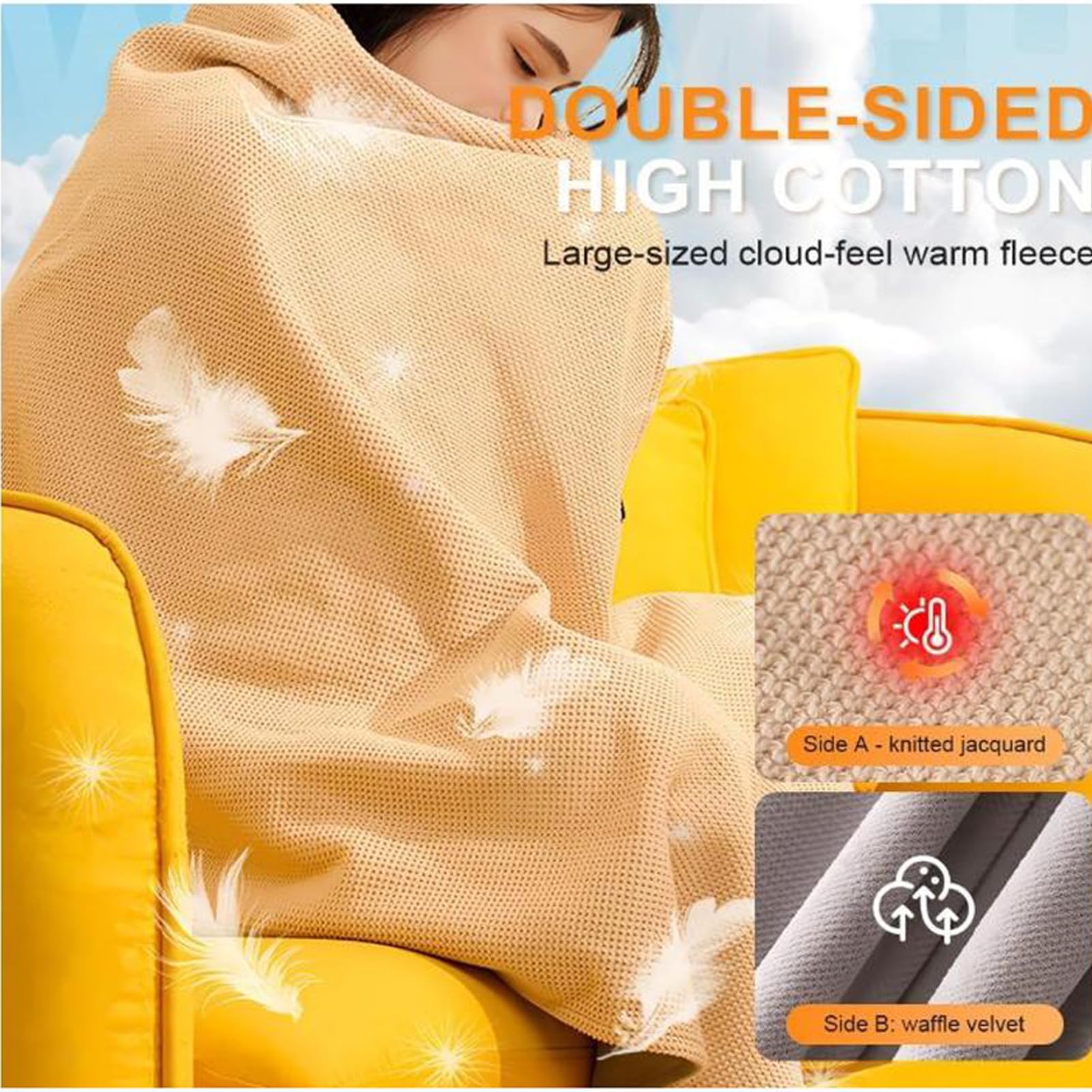 Mantón De Manta Calefactable Portátil, USB Chal Calefactor Eléctrico Manta Eléctrica Inalámbrica para Exteriores 3 Niveles De Calor Poncho Chal Calentado, 150x80cm (Green)