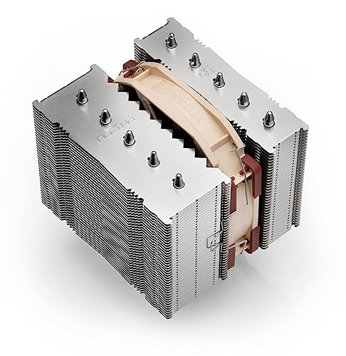 Miniatura 4 de Noctua NH-D12L, enfriador de CPU de doble torre de baja altura (4.724 in, marrón)