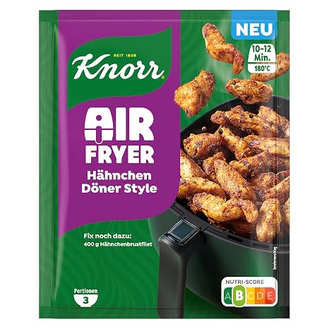 Knorr Fix Air Fryer Hähnchen Döner Style für ein schnelles Gericht mit ...