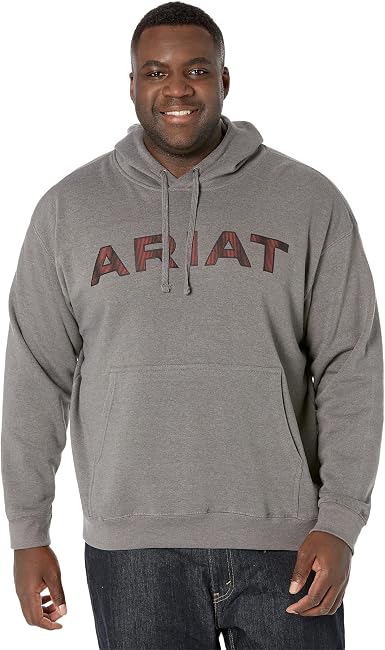 ARIAT mens Big \u0026 Tall Basic Hoodie 