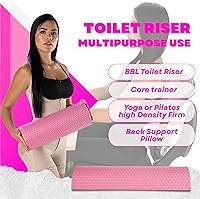 Vista 6 de BBL - Almohada patentada, cojín trasero con elevador de asiento de inodoro BBL, orinal femenino BBL Kit de suministros postcirugía, Cojin BBL