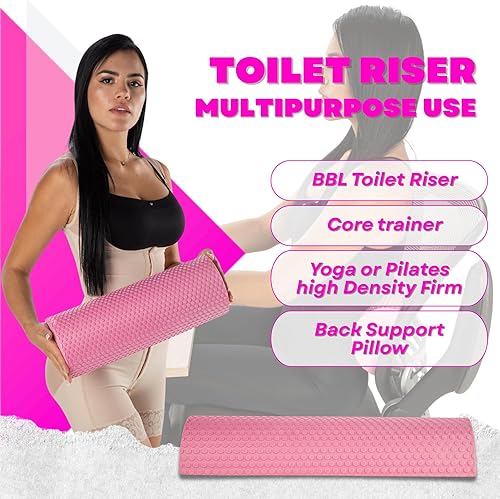 Miniatura 6 de BBL - Almohada para después de la cirugía, cojín suave para glúteos con almohada de apoyo para la espalda, orinario femenino, almohadas de glúteos