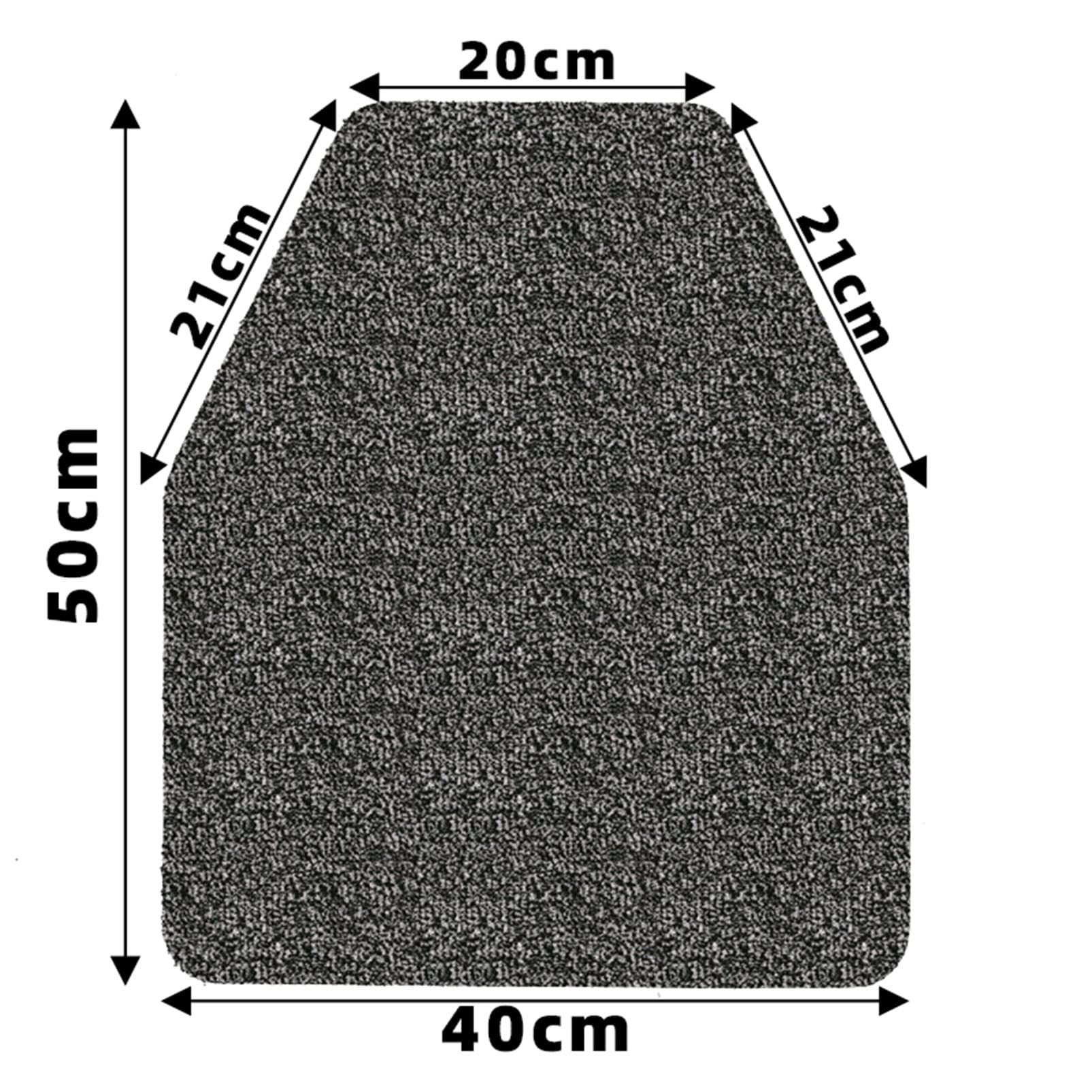 Urinoirmatten (3 Stuks), Floor Protector Waterabsorptie Urinoir Mat, Commerciële Splash Mats Pee Pad voor mannen toilet, Herbruikbare/Wasbare Antislip Badkamer Urinoir vloerkleed