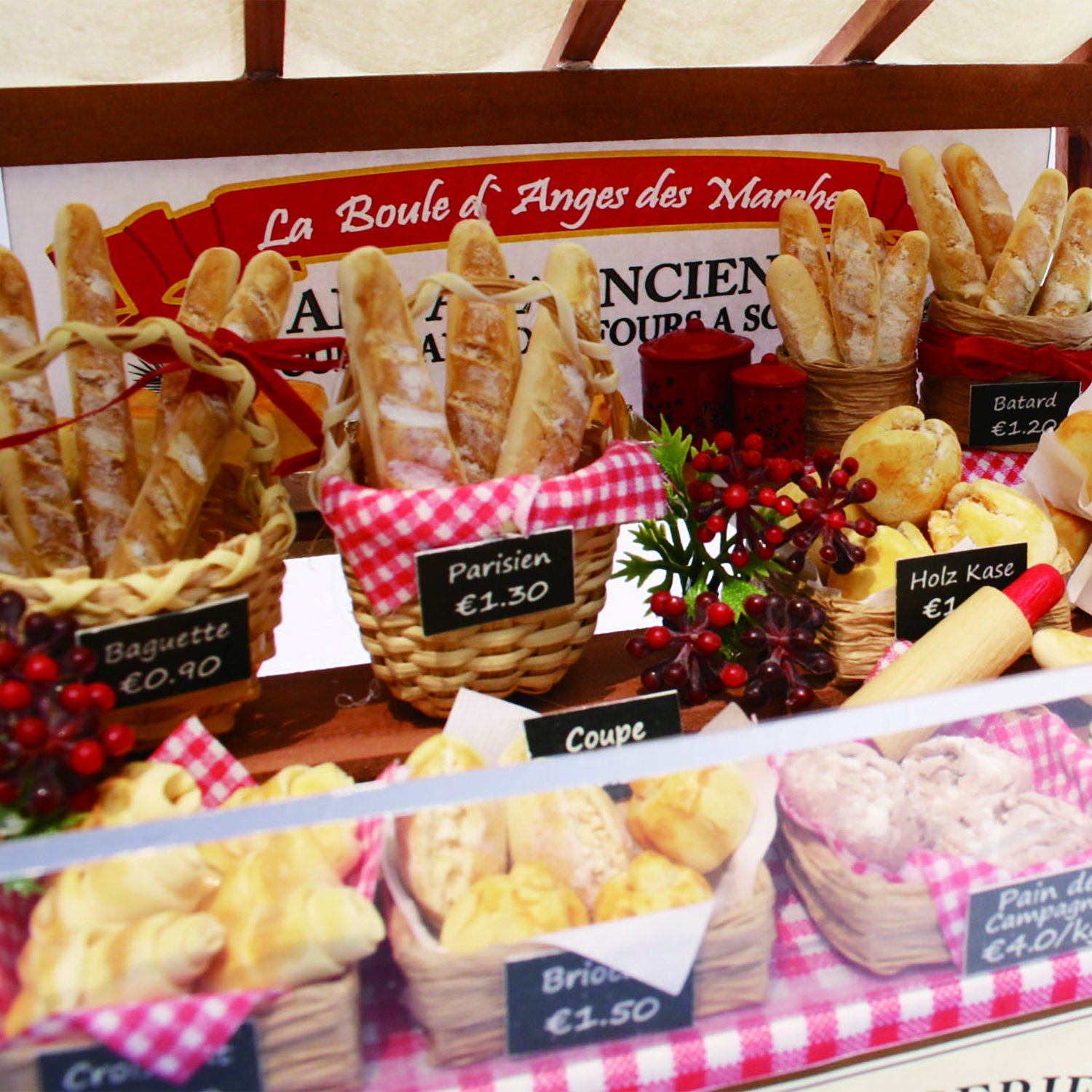 Amazon | ビリー 手作りドールハウスキット パリのマルシェキット パリ  