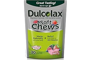 Convenient Miralax Travel Soft Chews For Constipation Relief On-The-Go