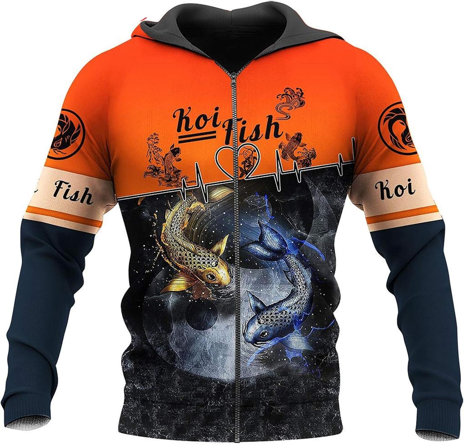 Sudaderas Verde Agua Hombre Sudadera Básica Green Fish Para Hombre