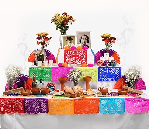 Miniatura 1 de Dia de Los MuertosDía de los Muertos Altar Ofrenda Decor- kit Todo lo que necesita para configurar su tradicional Ofrenda Dia de Muertos Papel