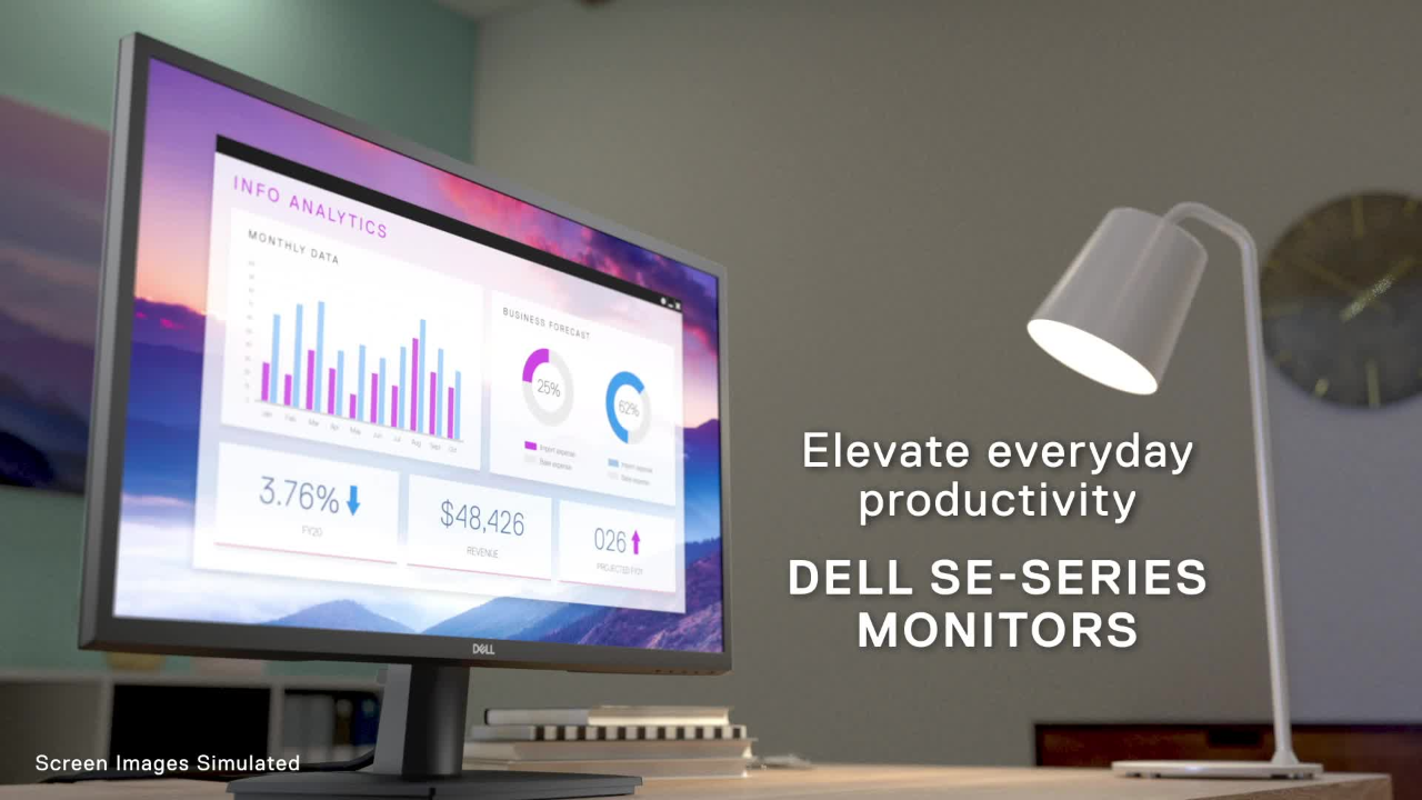 Amazon.com: Dell 22 Monitor - SE2222H 22 8ms (gtg), VA (Vertical