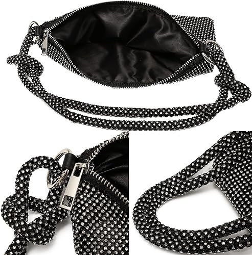 Miniatura 8 de Rhinestone Purse Sparkly Bag Crystal Evening Clutch Bag for Women Evening Prom Rhinestone Handbag Bling Hobo Bag