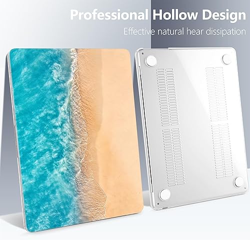 Miniatura 6 de Batianda Funda prémium para MacBook Air de 15 pulgadas 2025 M4 2024 2023 con chip M3 M2 modelo A3114 A2941, carcasa rígida de plástico diseñada y