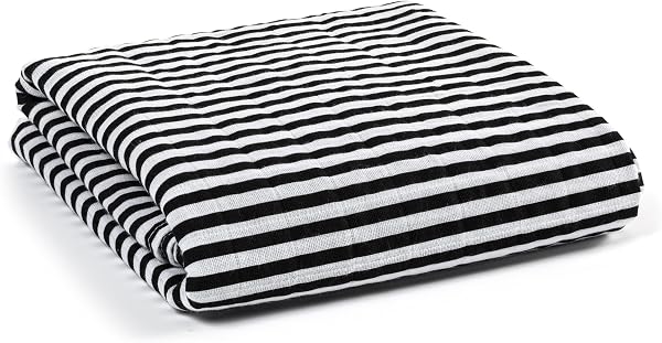 モダンバーラップ Modern Burlap おくるみ 1枚 オーガニック コットン モスリン スワドル ブランケット STRIPES - 1