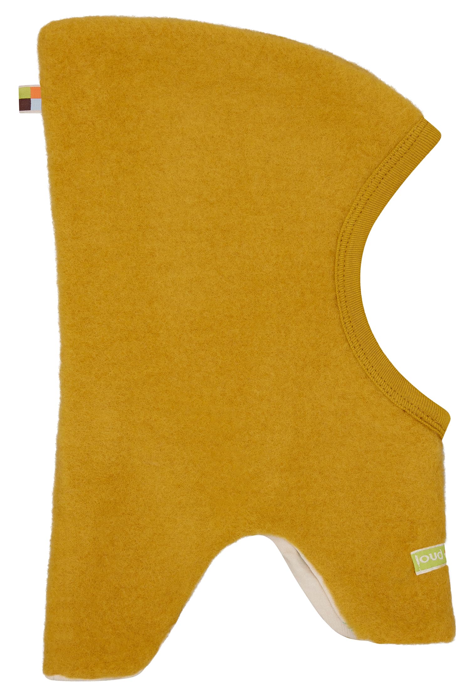 loud + proud Unisex Kinder Schlupf, Wollfleece, GOTS Zertifiziert Sturmhaube