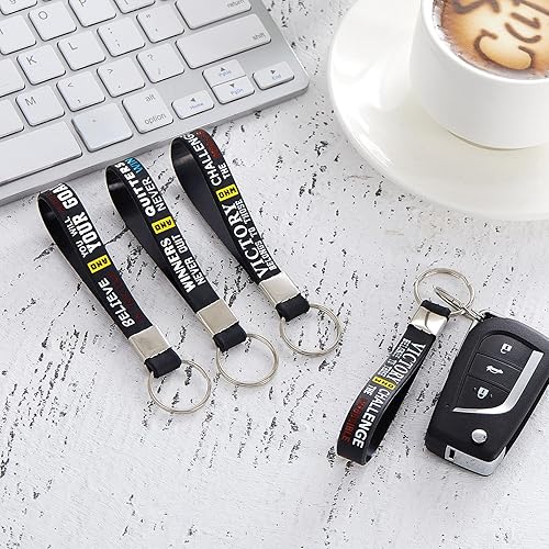 Miniatura 6 de Junkin Llaveros de silicona para fiestas de fútbol, accesorios para juegos de fútbol (24 piezas)