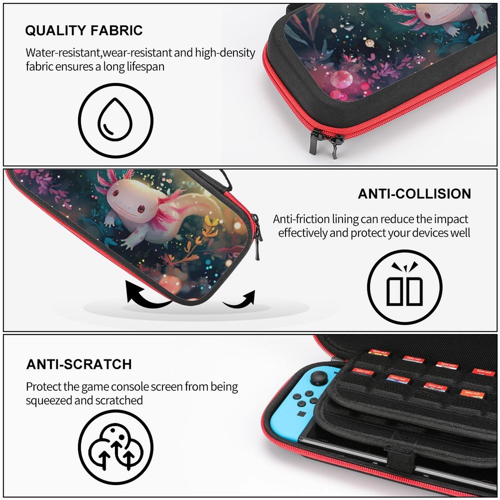 Amazon.com: VOSERY Compatible with Nintendo Switch Case