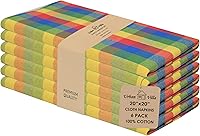 Vista 43 de Urban Villa - Servilletas de tela a cuadros