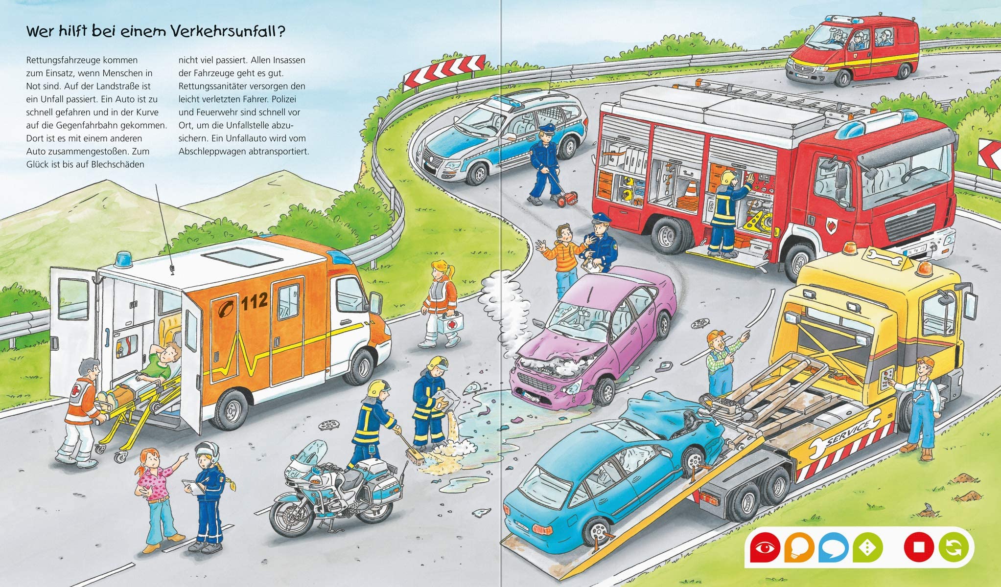 tiptoi Zestaw Ravensburger : Dlaczego? Dlaczego? Świat pojazdów (książka dla dzieci) + długopis 00110 + mapa świata dla dzieci, zabawka edukacyjna dla dzieci