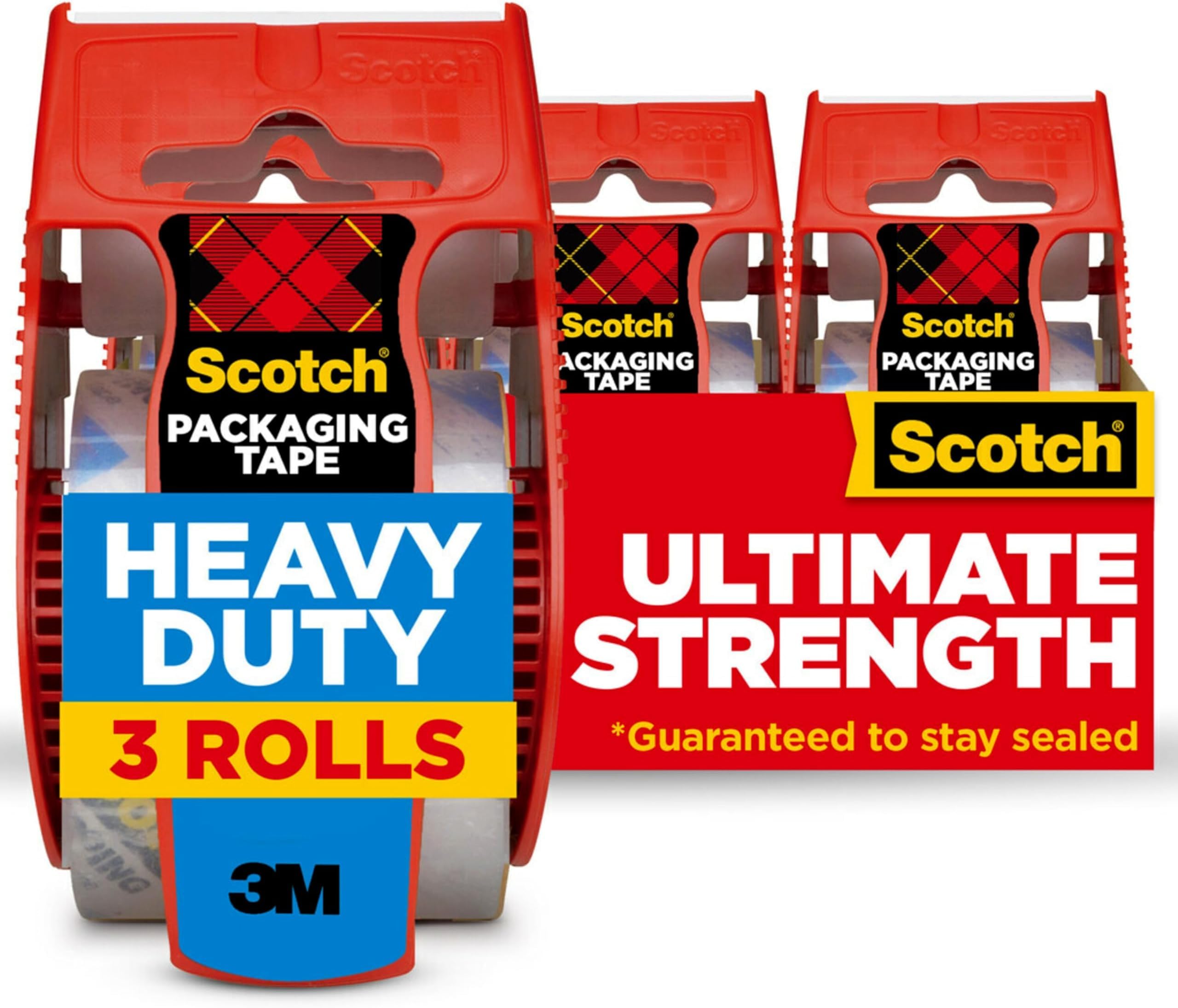 Scotch Heavy Duty Packing Tape - 22.2yd Roll -14 Scotch Heavy Duty Packing Tape - 22.2yd Roll -14