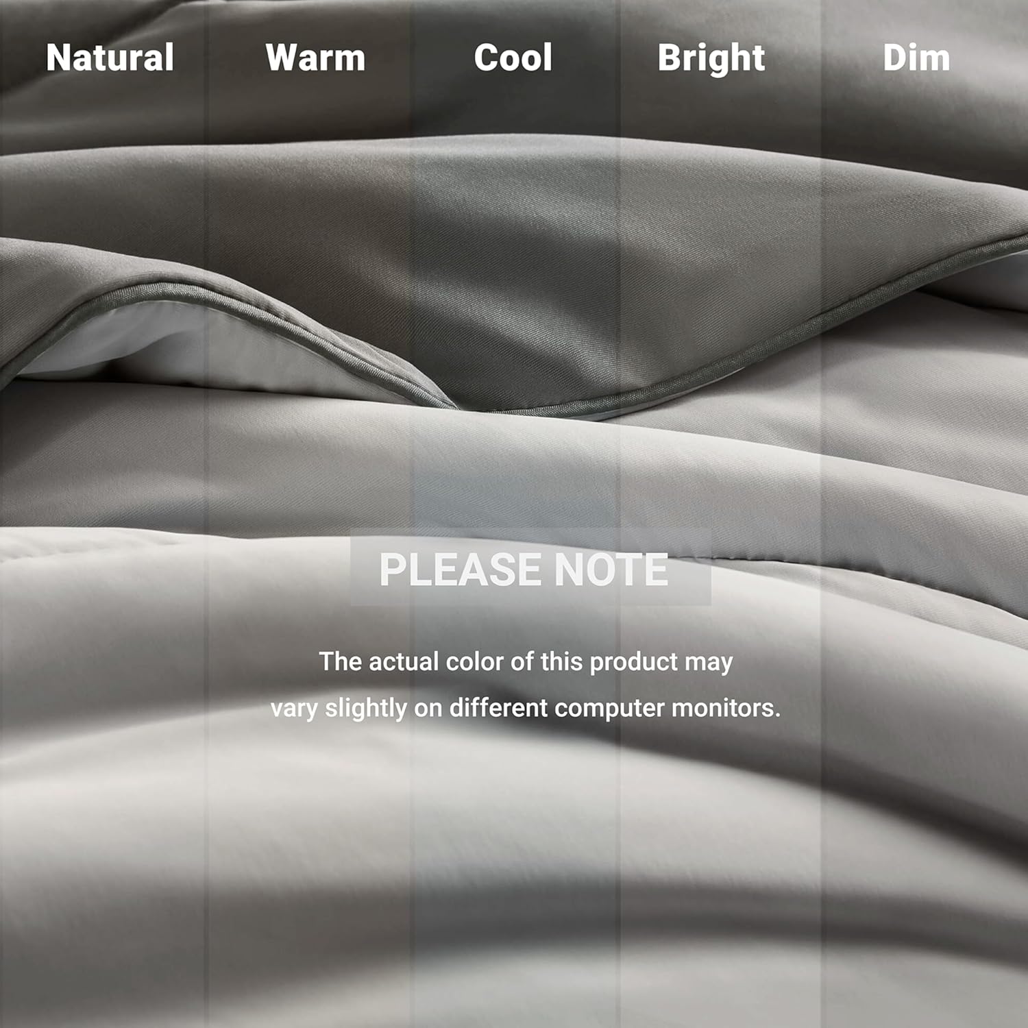 Harbor House Cooling Reversible Tencel Comforter Blanket – Full/Queen Size, Cool-Touch Nylon Blend, Moisture-Wicking & Breathable for Hot Sleepers, Gray/Charcoal, 90x94 Inches