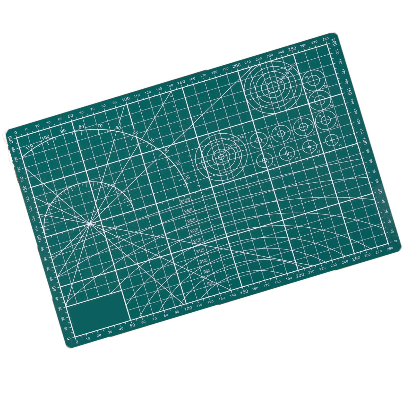 A3 Cutting Mat Self Healing Cutting Board Craft Double Sided Grid PVC Quilting for Sewing Crafting, Modelling, Scrapbooking