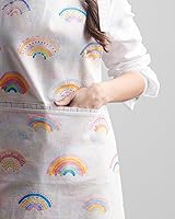 Vista 405 de Maison d' Hermine Delantal 100% de algodón para mujeres con bolsillo de cocina delantal de chef para hombres, decoración de Pascua