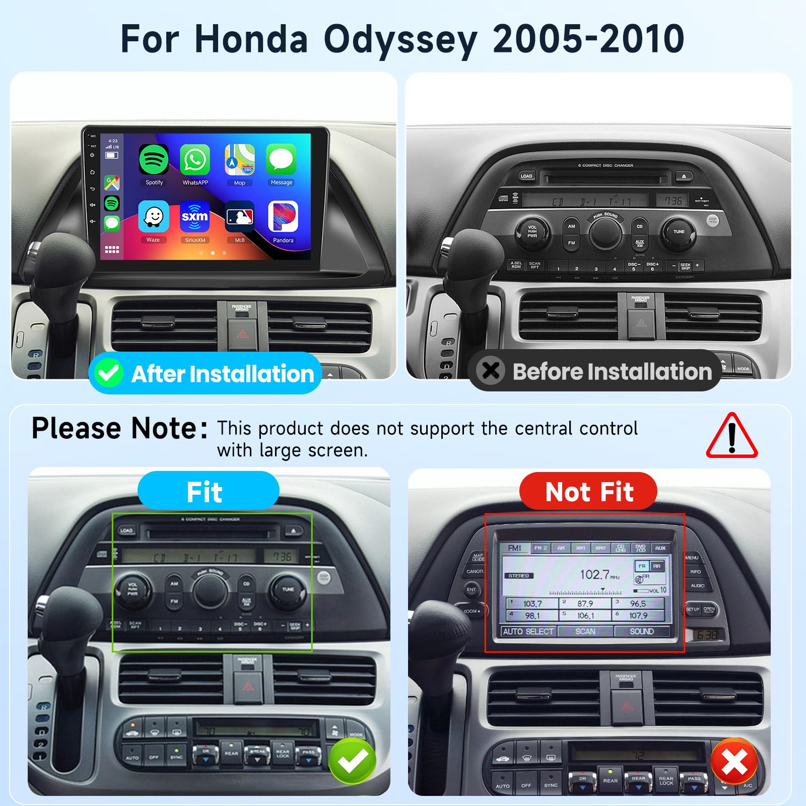 Honda Odyssey 2005 Radio Codenull