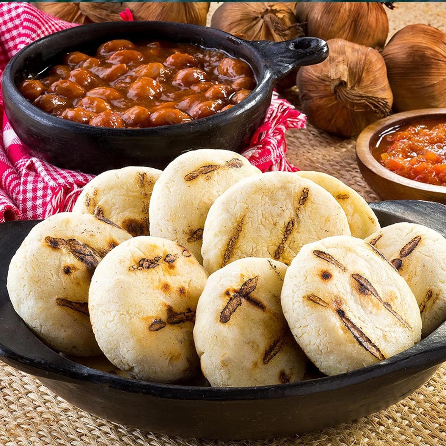 Harina de Maíz Blanca Extrafina 1 kg Doña Arepa