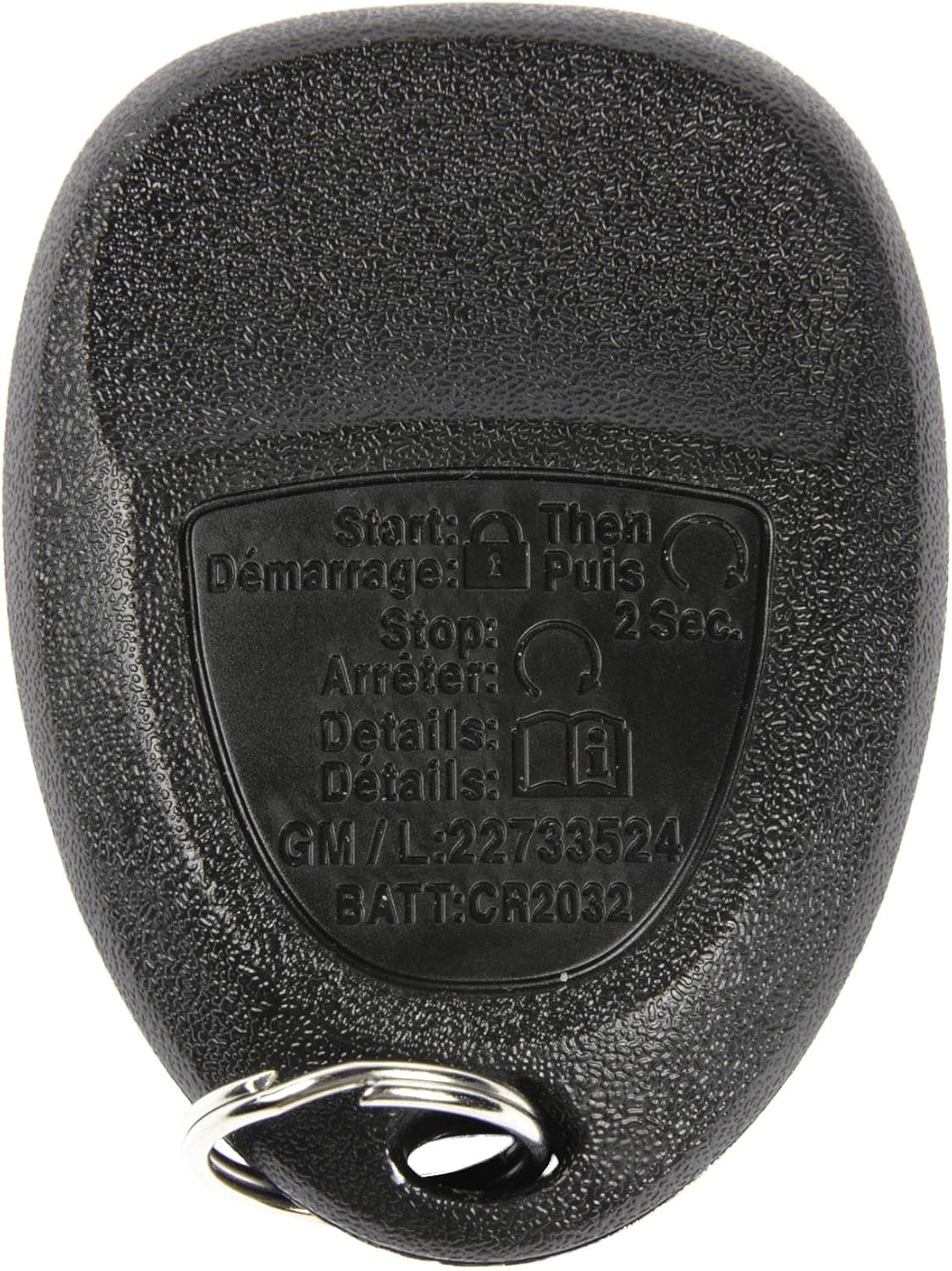 GM Genuine Parts 22733524 5 Button Keyless Entry Remote Key Fob