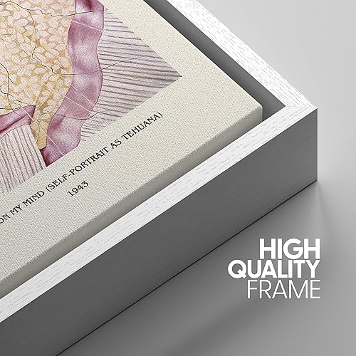 Miniatura 10 de IDEA4WALL - Lienzo enmarcado con impresión de arte abstracto listo para colgar en la pared de la sala y habitación Bs06-2103-famoso-m19