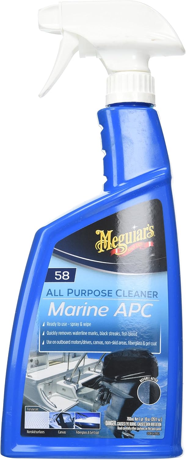 Meguiar’s M5826 All Purpose Cleaner Marine APC, 26 Fluid Ounces Automotive