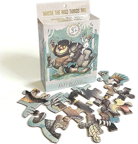 Miniatura 2 de Playhouse Where The Wild Things are - Mini rompecabezas de 23 piezas con forma troquelada para niños