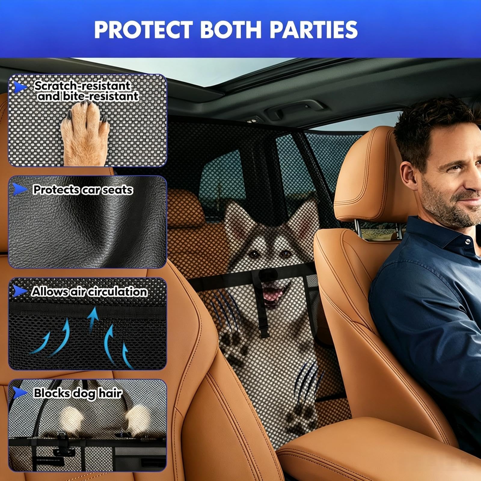 Rejilla para Perros para Coche para Infiniti M37 2011-2013