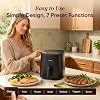 Cosori Freidora de Aire Pro, Compacta 5QT, Recubrimiento de Cerámica, 7 Preajustes con Precalentamiento y Mantener Caliente, 450℉, Fácil de Usar y Limpiar, Recordatorio de Agitar, 130+ Recetas en la App, Canasta Antiadherente y Apta para Lavavajillas, Gris 2