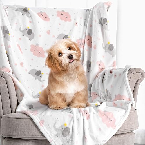 Miniatura 6 de TILLYOU - Manta de vellón polar para niños, manta ligera para cuna y tumbona, de microfibra 100% suave, para dormir siesta, tamaño Queen de 229 x