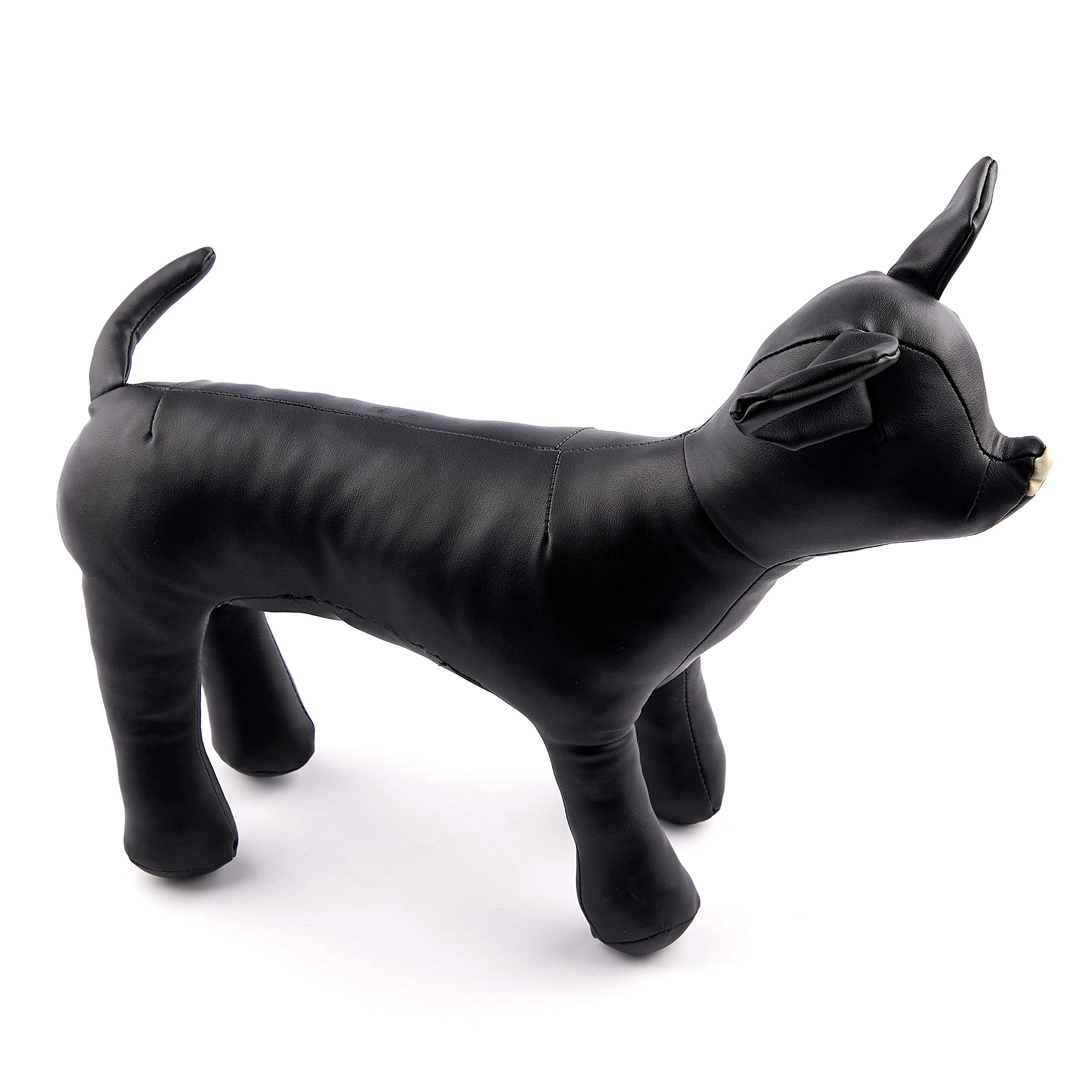 C.C Dog Mannequin for Pet Goods Suppler Shop Display (S, Dog Standing Model)