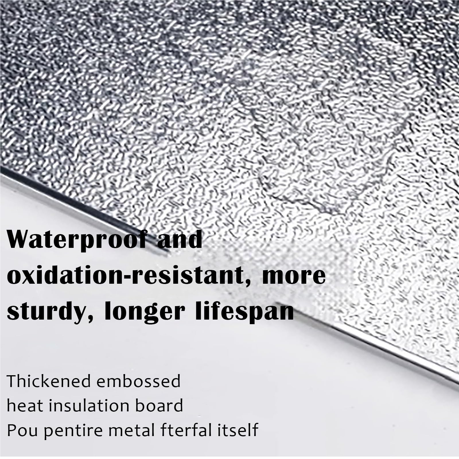 Générique Panneau Isolant magnétique Thermique pour réfrigérateur, 61 x 30,5 cm, Protection Murale près de la cuisinière, résistant aux Hautes températures, économie d'énergie, Accessoire de Cuisine
