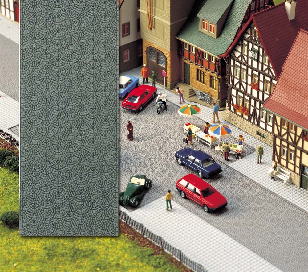 Modélisme HO : Accessoires de décor : Parking - Busch - Rue des Maquettes