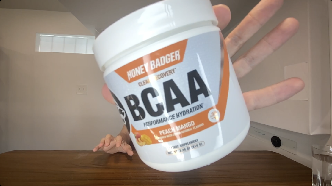 TASTE TEST Honey Badger BCAA Amino Acids Electrolytes Powder