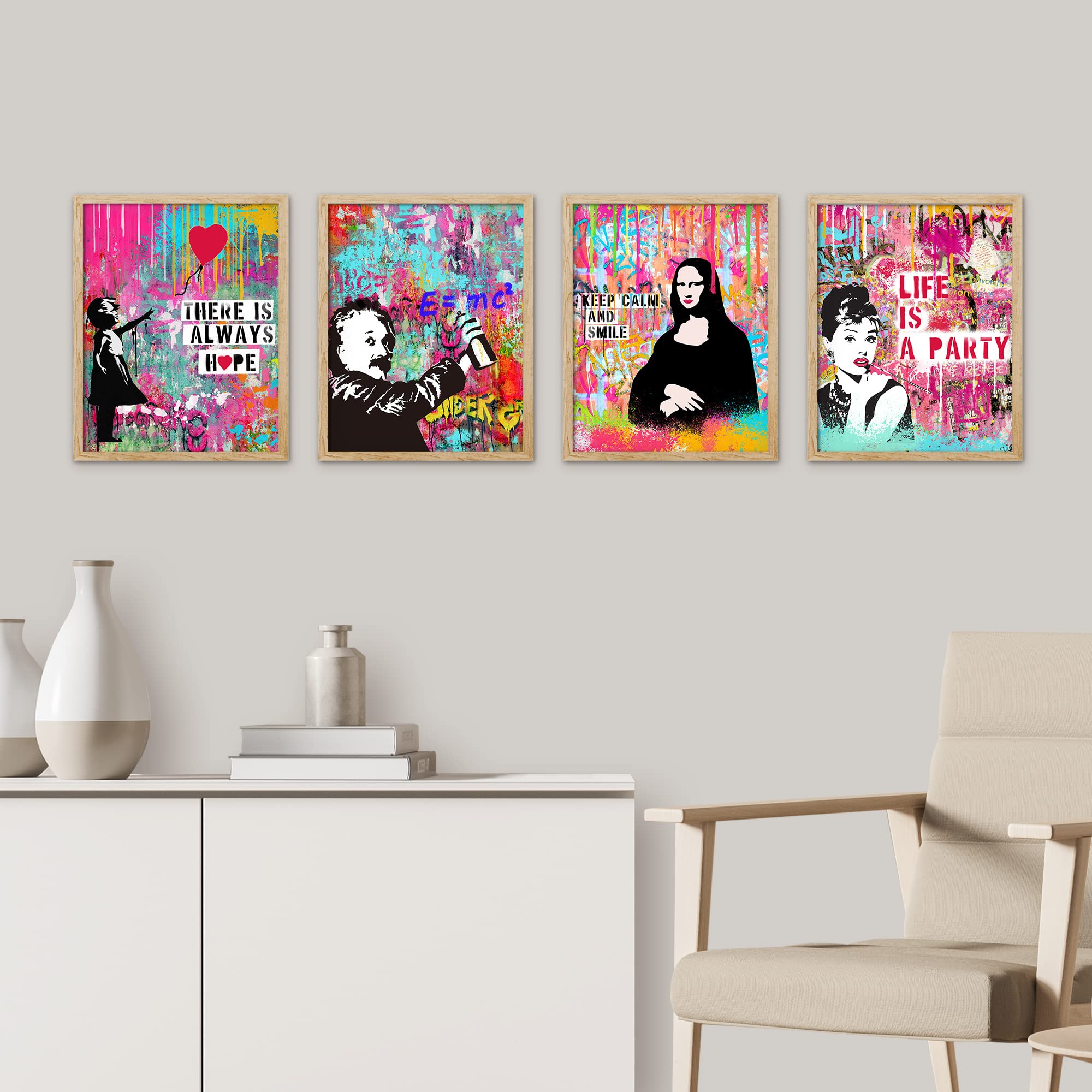 Amazon.co.jp: SIGNWIN フレーム入り グラフィティ ストリートアート