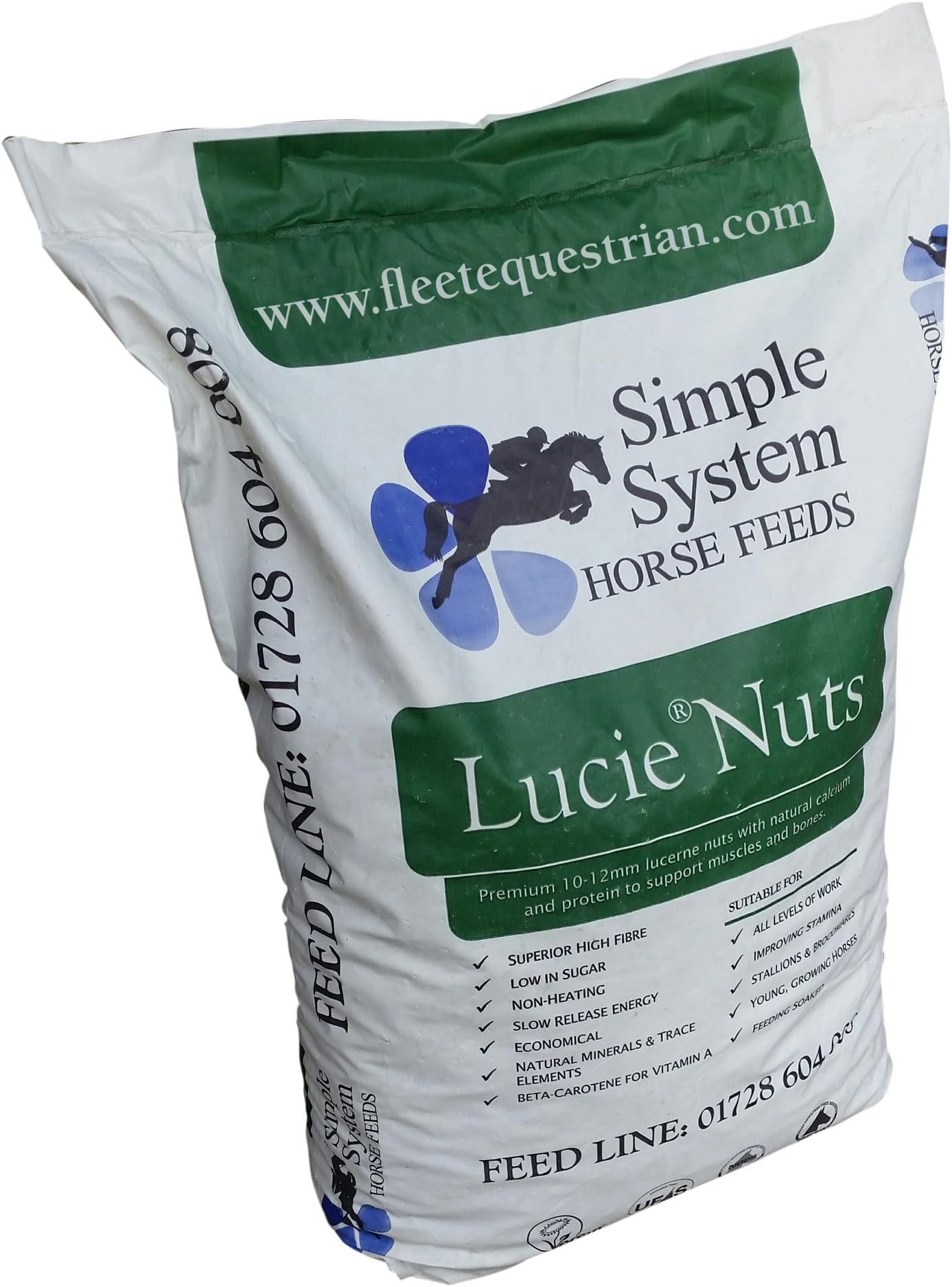 Sponsored Ad โ Lucie Nuts 20kg - Horse Feed - 100% pure and free from all binders
