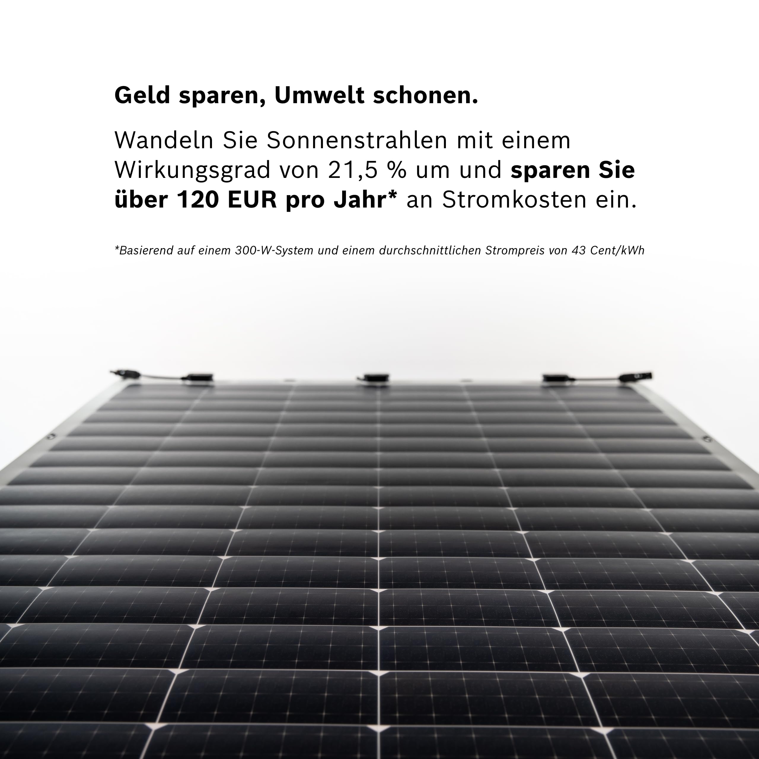Bosch Solar 4000 P, Balkonkraftwerk, 300 Watt