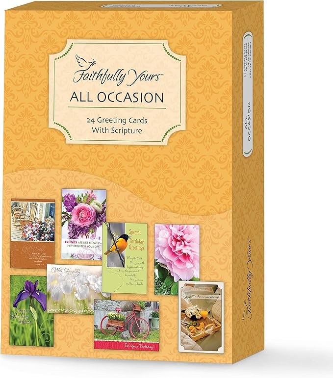 Faithfully Yours Designer Greetings Assorted Cards, All