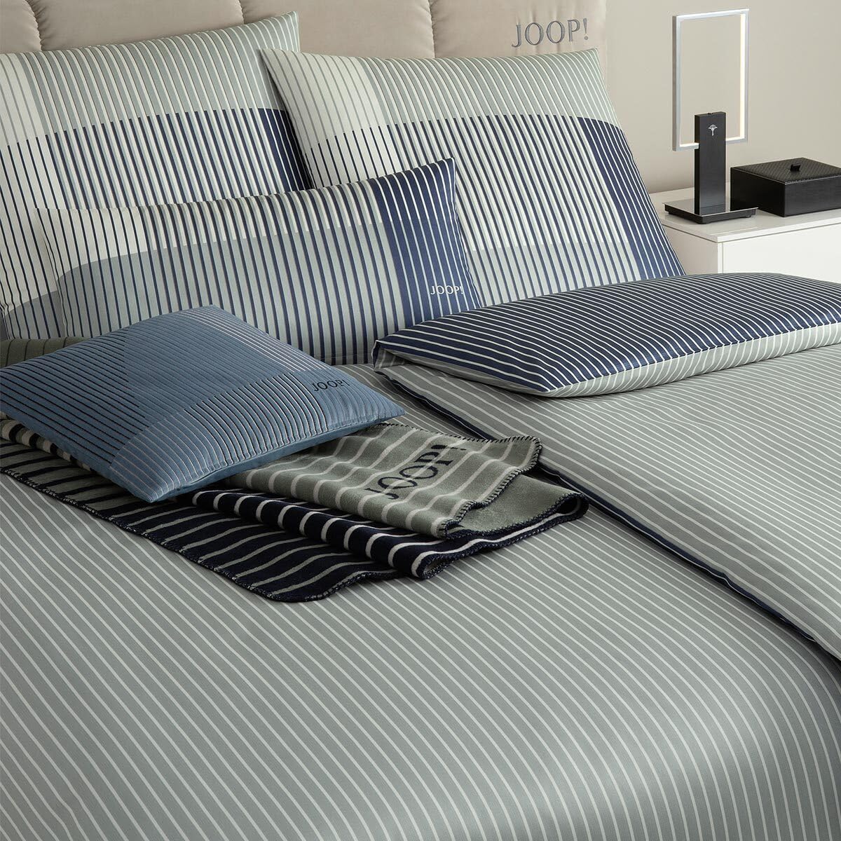 Joop! Bettwäsche Divided 4113 Sage - 04