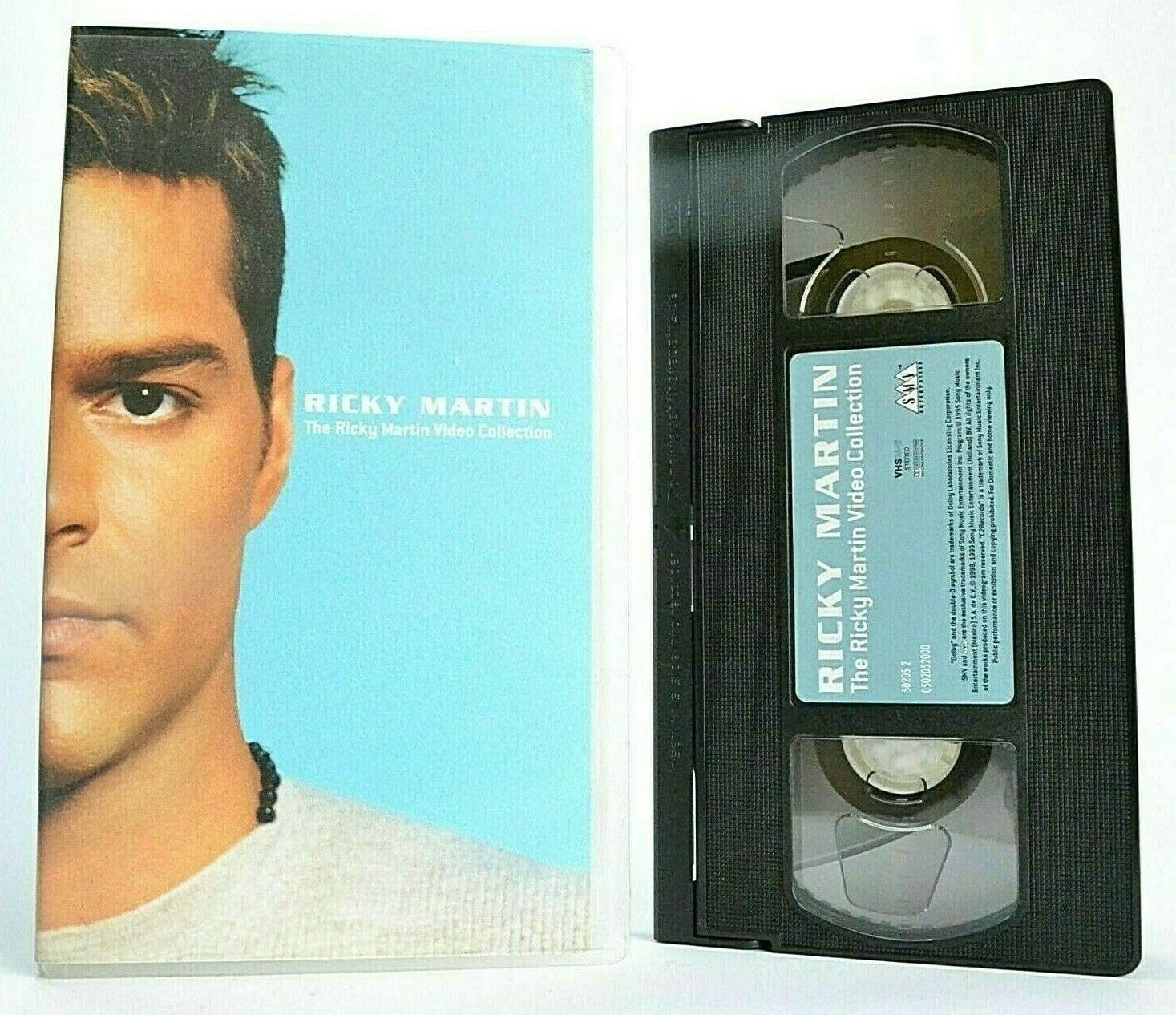 Ricky Martin Collection Video VHS cassette retro musique latine clip anthology originale