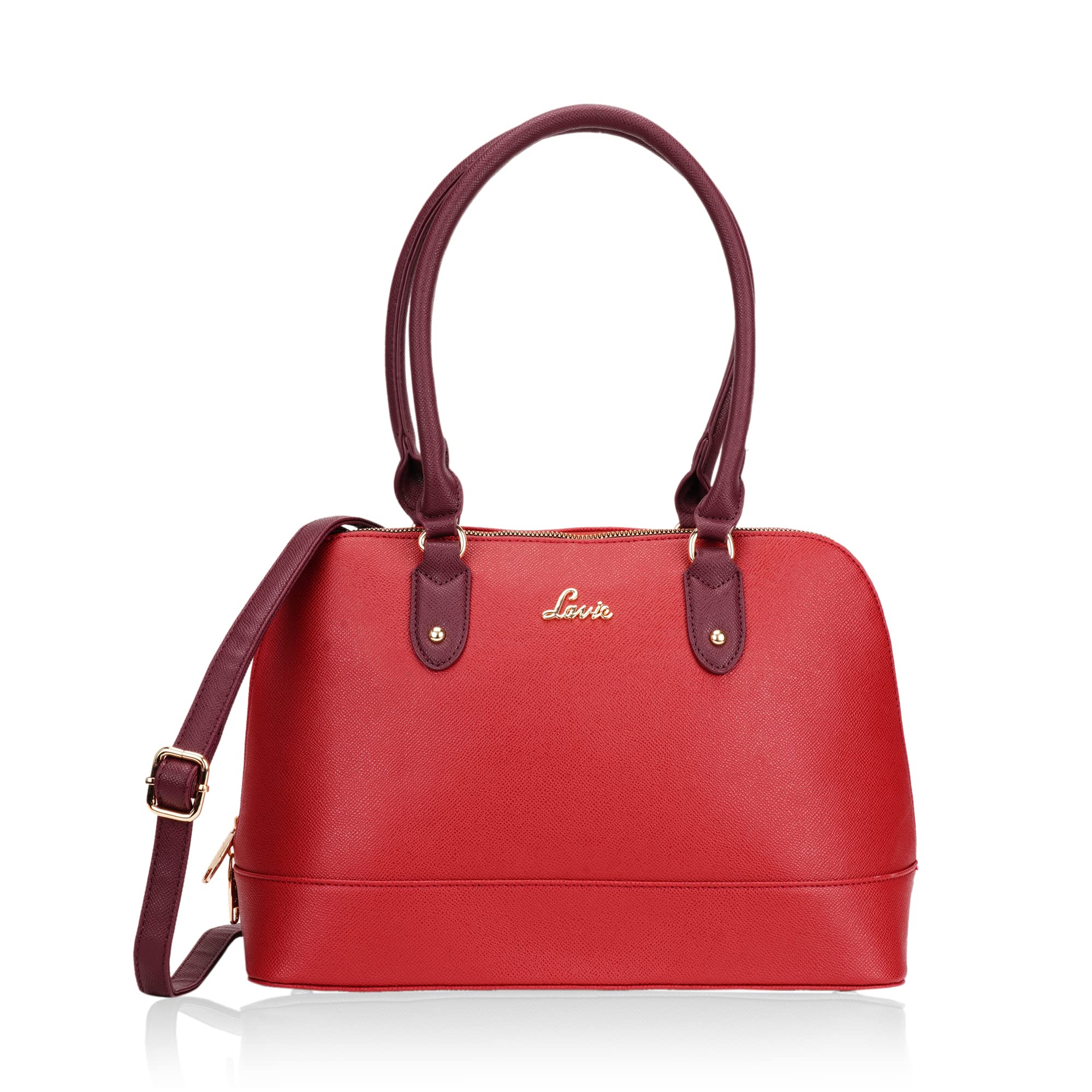 Lavie Womens Tonal Lara Dome Satchel(Red) (B0B4VT46KT) Amazon Price History, Amazon Price Tracker