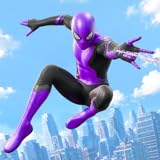 Interesting Game Play Flying Rope Hero: City Rescue